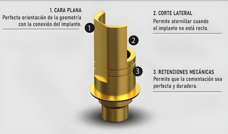 Ti Base Sis Aditamentos Dentales Smart Implant Solutions Mexico Abutment