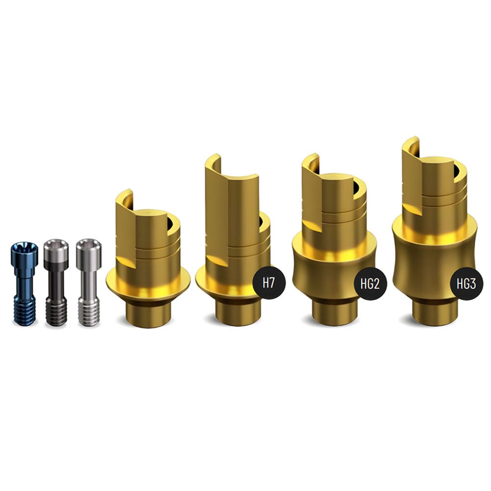 Ti-Base Mis Seven Rp 3.5 3.75 4.1 4.20 Compatible Hexagono Interno Aditamento Dental Protesico Implante Abutment Interfase Titanio